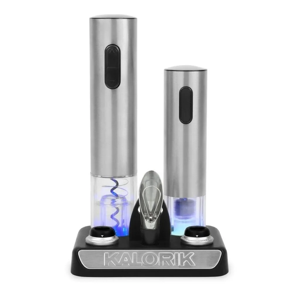 Kalorik Wine Lovers Set with Opener and Preserver